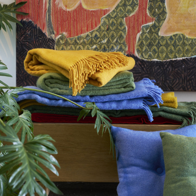 Klippan - True | wollen plaid van gerecyclede- en lamswol