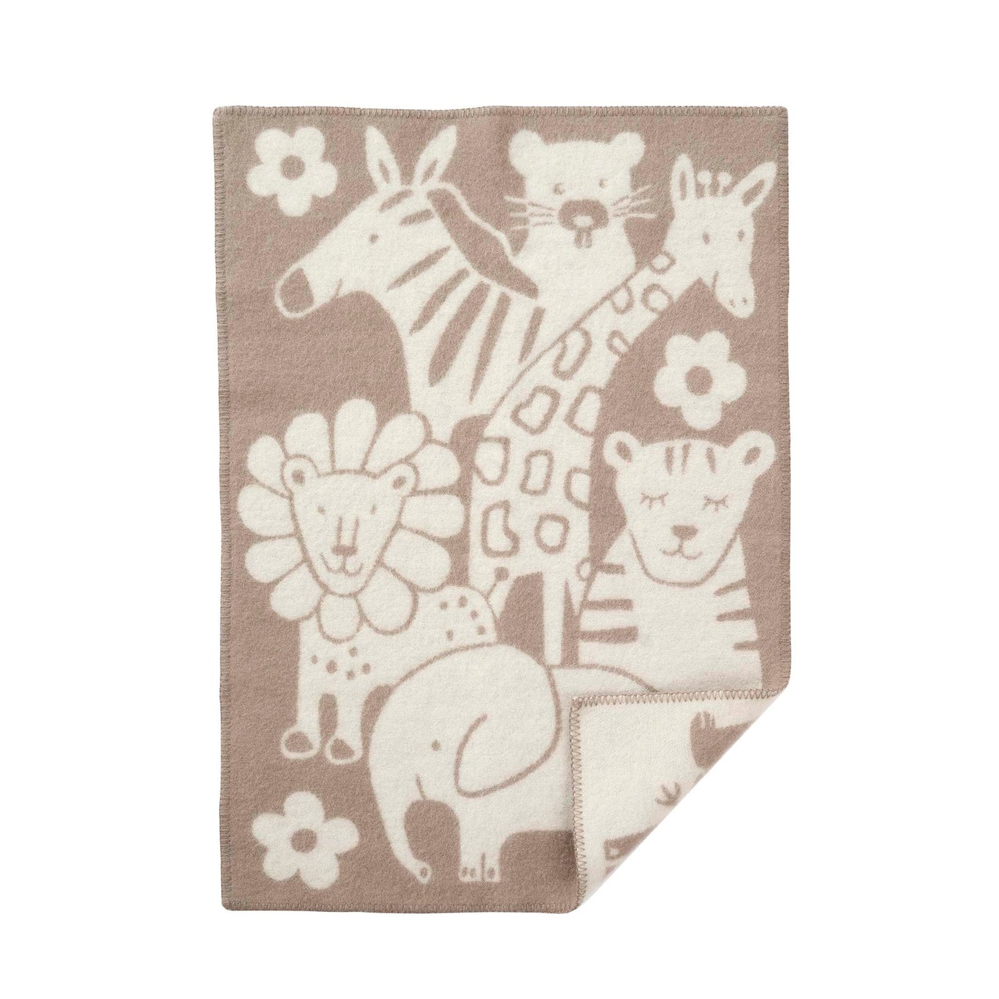 Klippan - Picnic | wiegdeken van lamswol