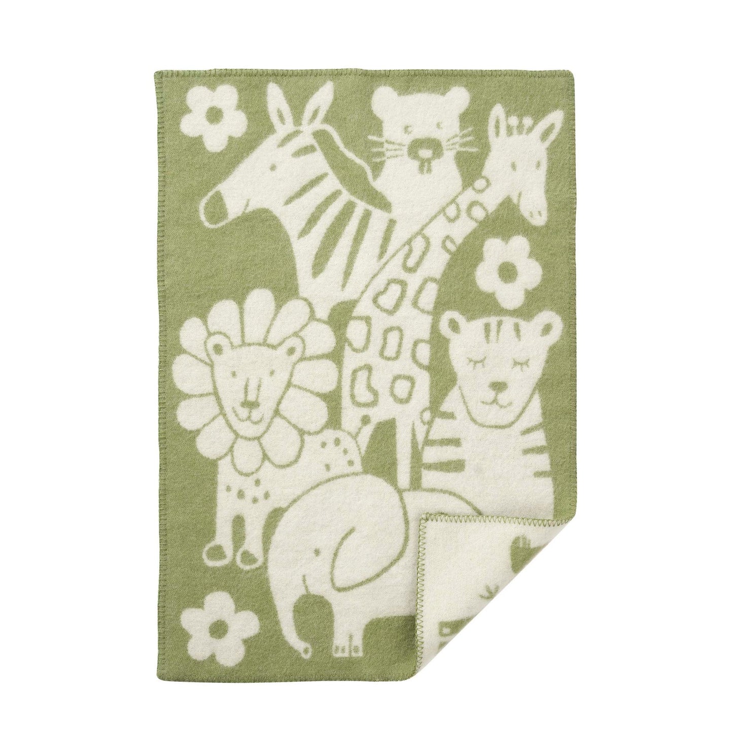 Klippan - Picnic | wiegdeken van lamswol