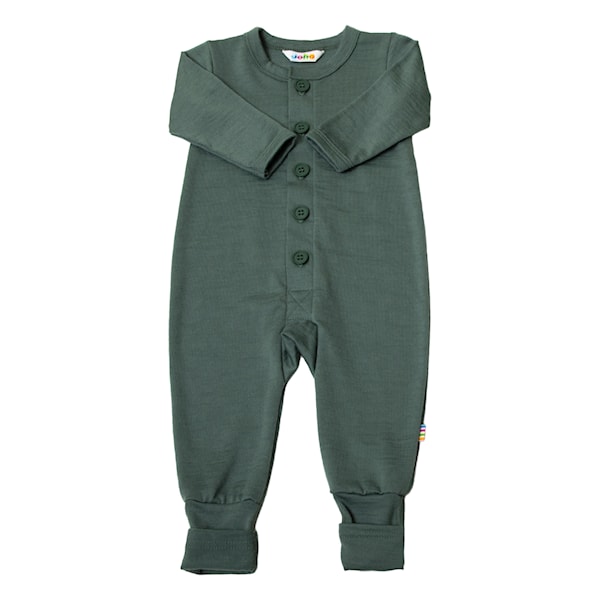 Joha - Jumpsuit met knopen | wollen boxpakje