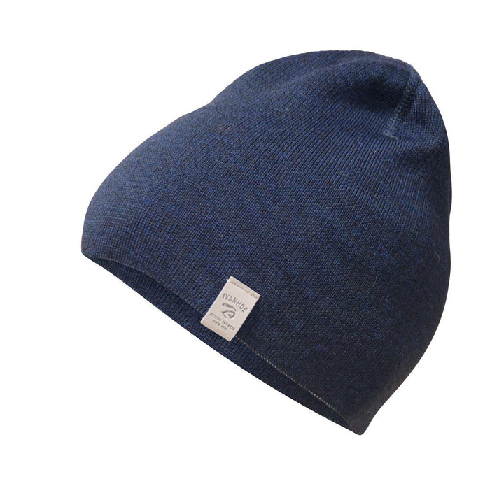 Ivanhoe Knitted in Sweden - Uni hat | muts van merinowol Navy