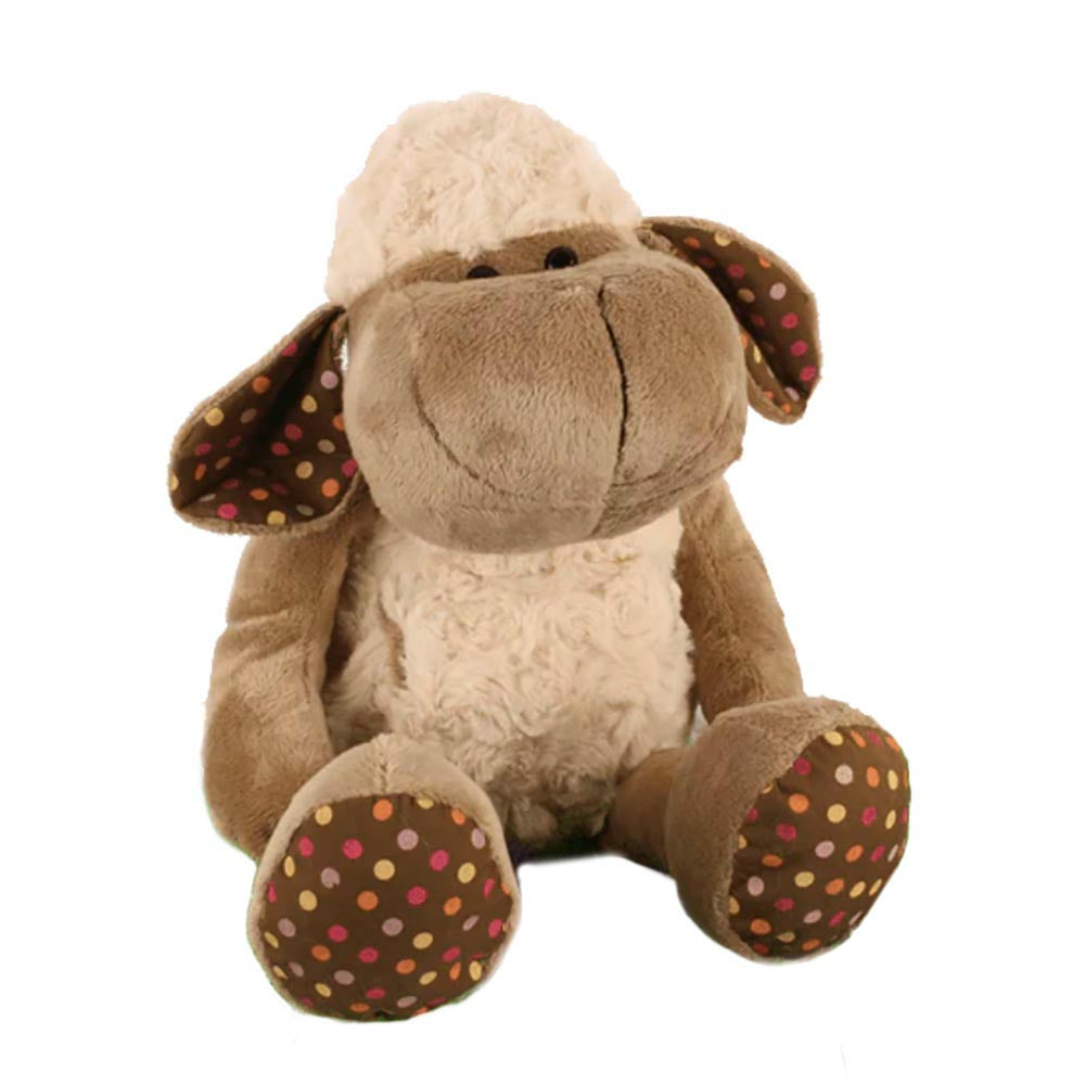 Gerkimex - Pluche schaap met zakjes | knuffel schaap