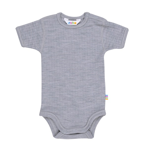 Joha - Wollen romper met korte mouwen | merinowol