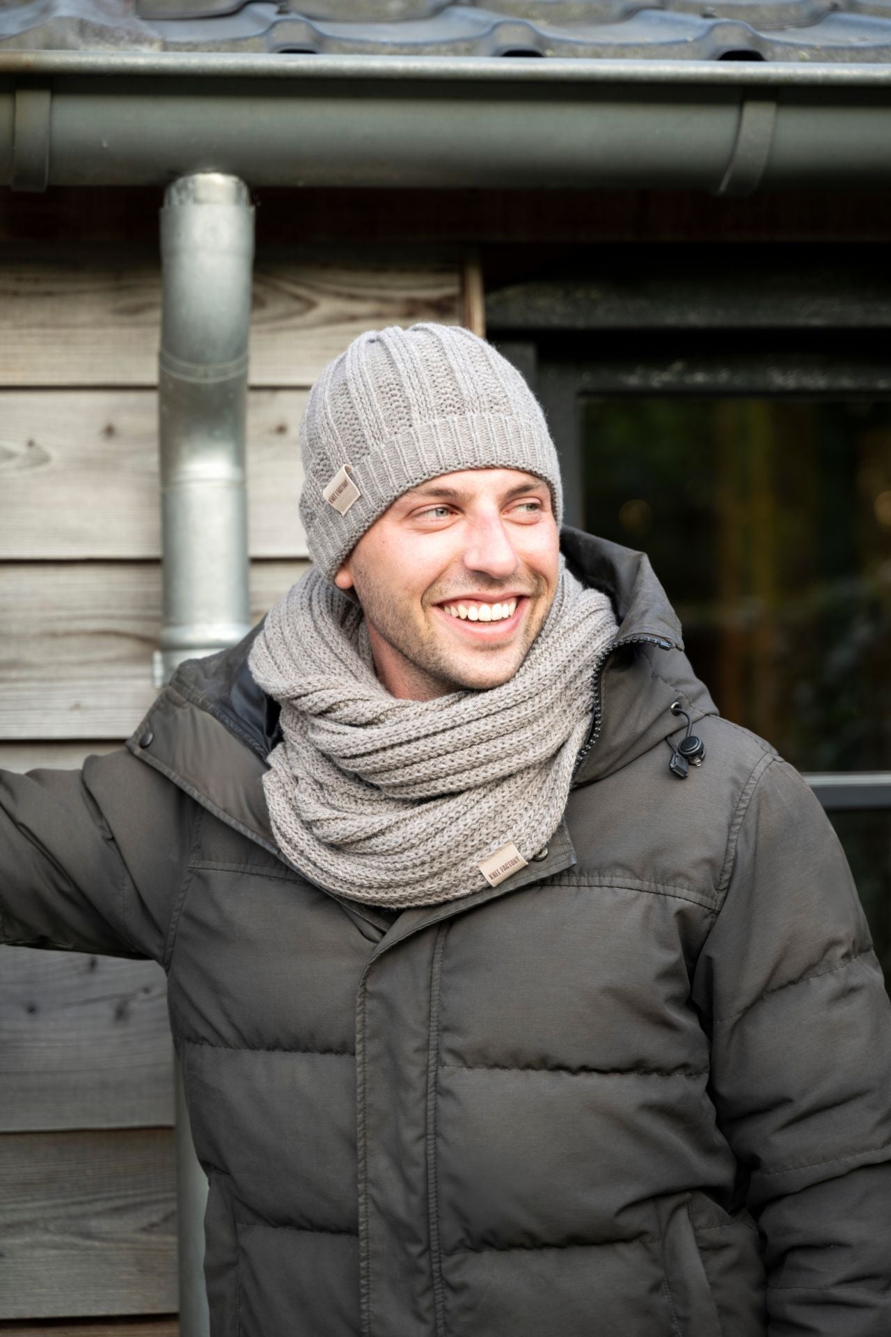 Knit Factory - Nica beanie | gebreide muts