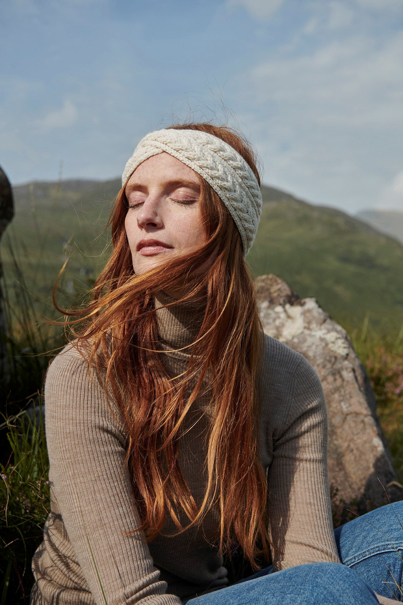 Aran Woollen Mills - B538 | hoofdband van merinowol