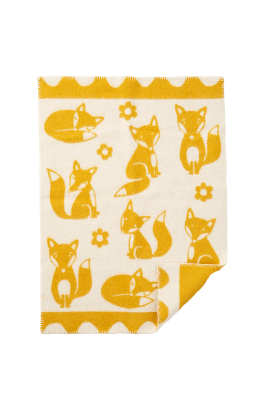 Klippan - Fox baby | wiegdeken van lamswol