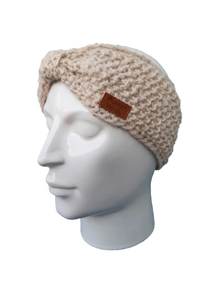 Planet wool - Headband knot | hoofdband van wol