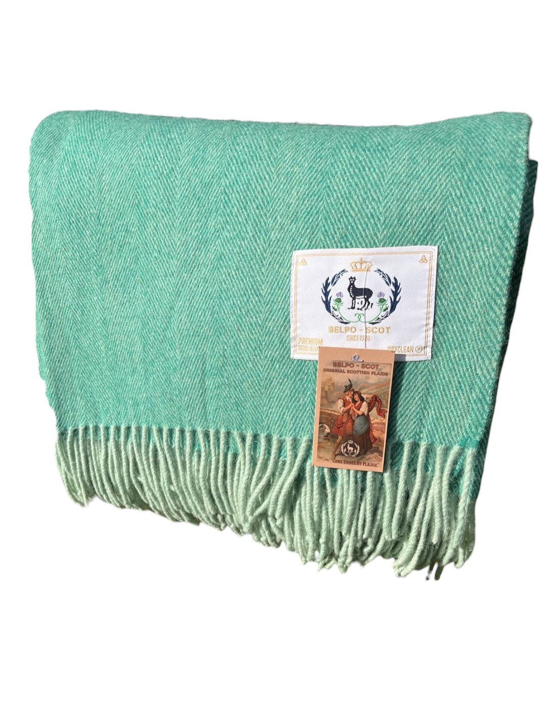 Belpo - Herringbone blanket | wollen plaid