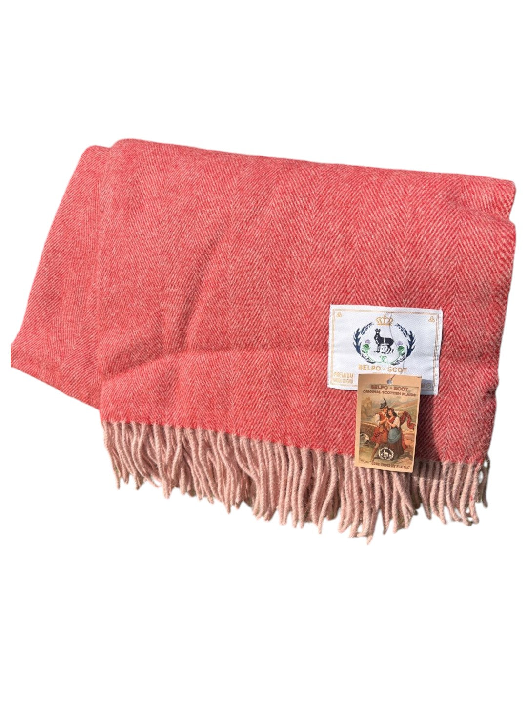 Belpo - Herringbone blanket | wollen plaid