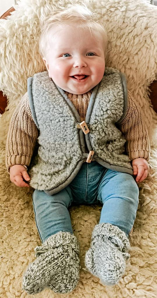 Zaffiro - Baby vest | wollen kinderbodywarmer