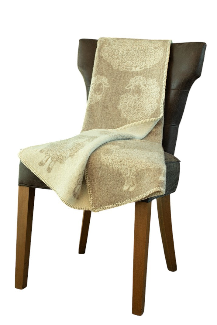 Belpo - Kids blanket Sheep | wollen ledikantdeken