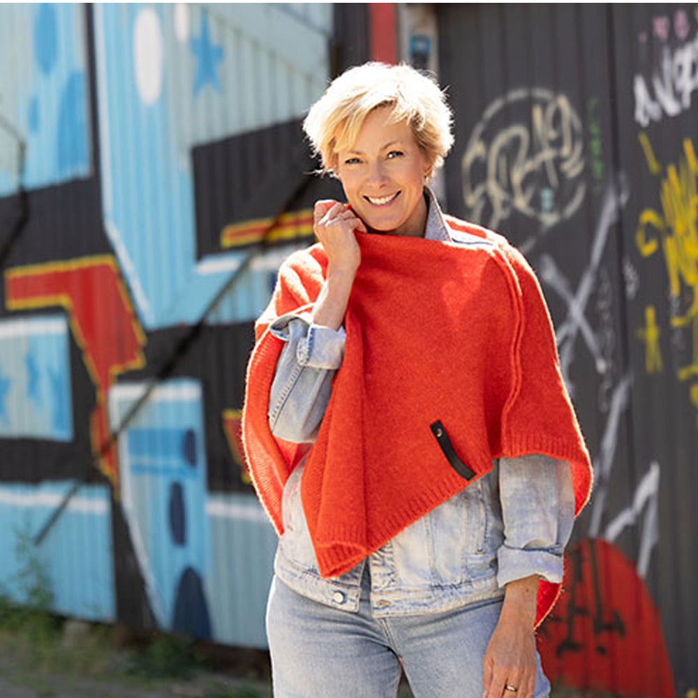 De Reuver - Maud | wollen poncho