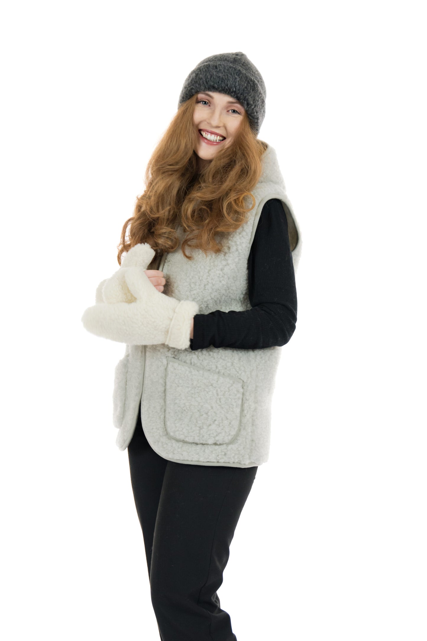 Yoko Wool - Mountain vest | bodywarmer van zachte wol