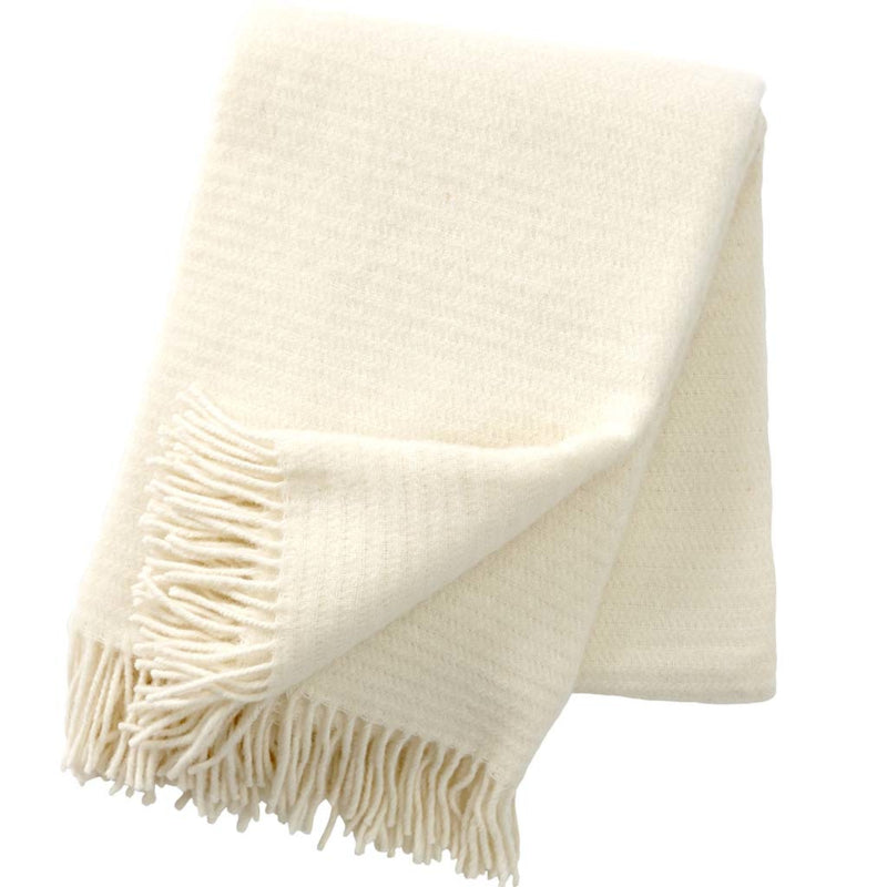 Klippan - Ralph | plaid van eco-wol Ivory