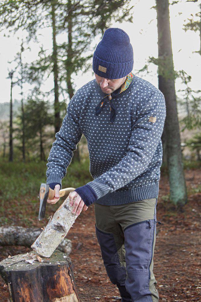 Ivanhoe of Sweden - Sverre crewneck | gebreide wollen herentrui