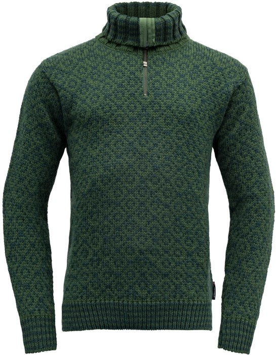 Devold - Svalbard | wollen schipperstrui met rits