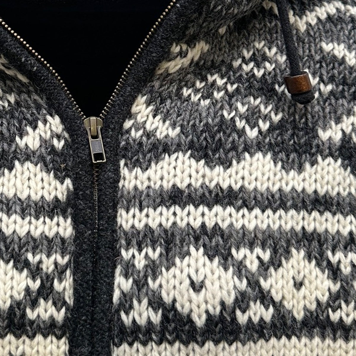 Planet Wool - Chest Pat | wollen herenvest met fleecevoering
