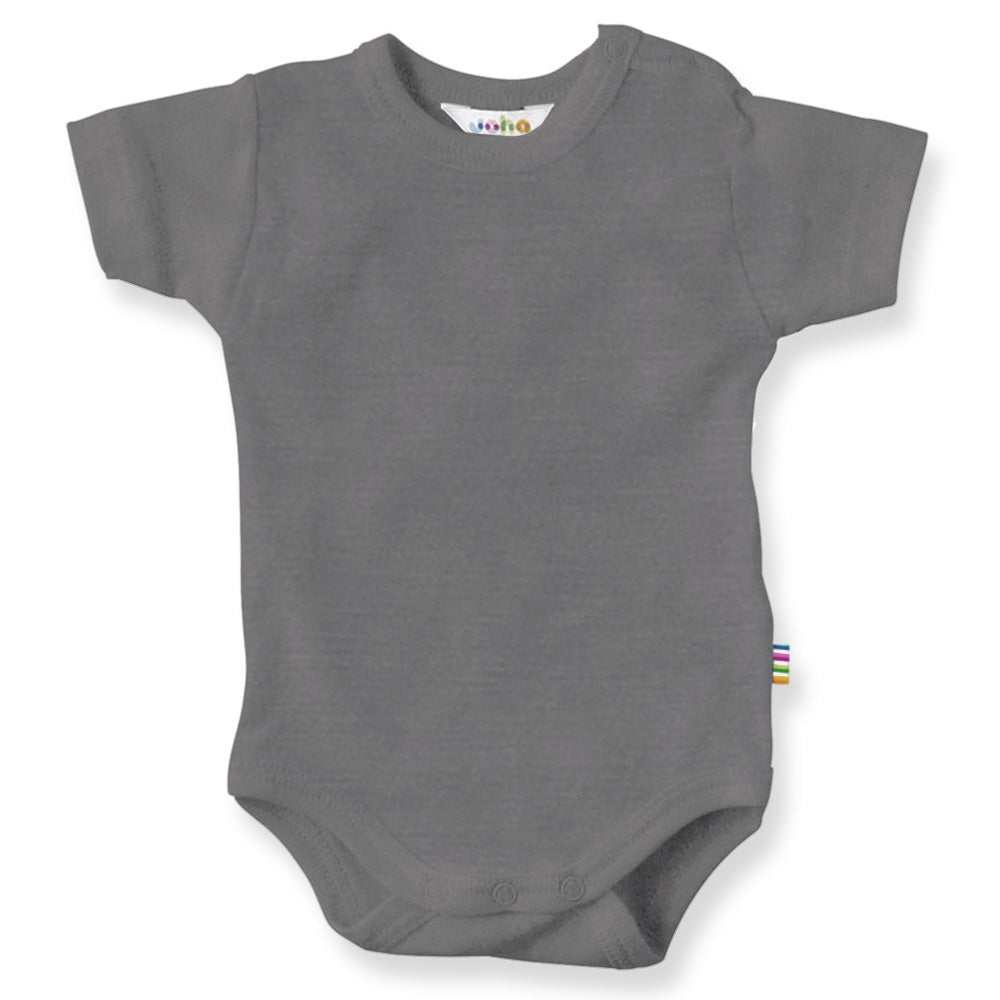 Joha - Romper met korte mouwen | merinowol en zijde