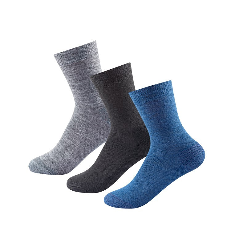 Devold - Daily socks indigo | sokken van merinowol