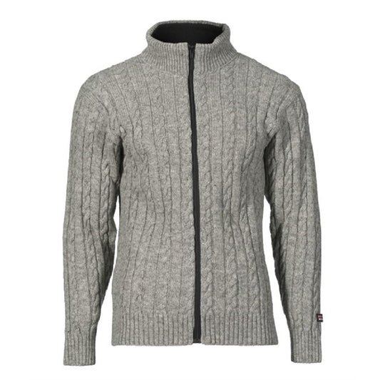 Bratens - Cabel jacket | Herren-Cardigan aus norwegischer Wolle