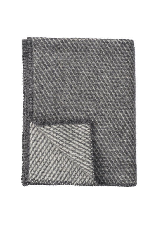 Klippan - Velvet Baby | wiegdeken van lamswol Grey