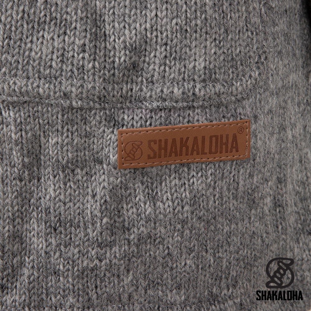 Shakaloha - Colombo | Lange Herren-Strickjacke aus Wolle