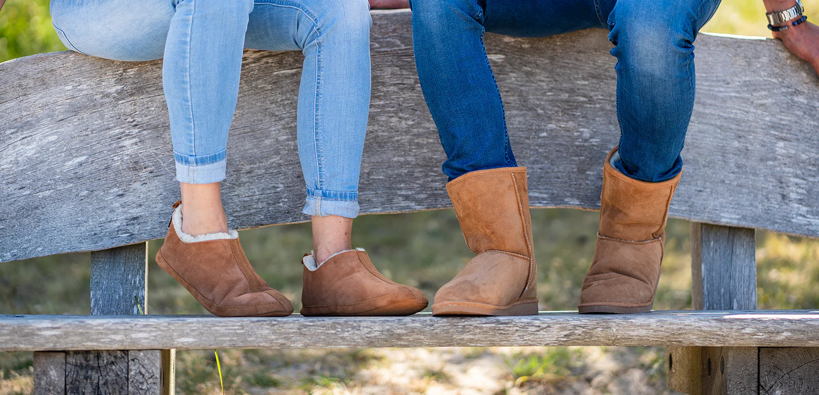 Leren pantoffels van best sale haren