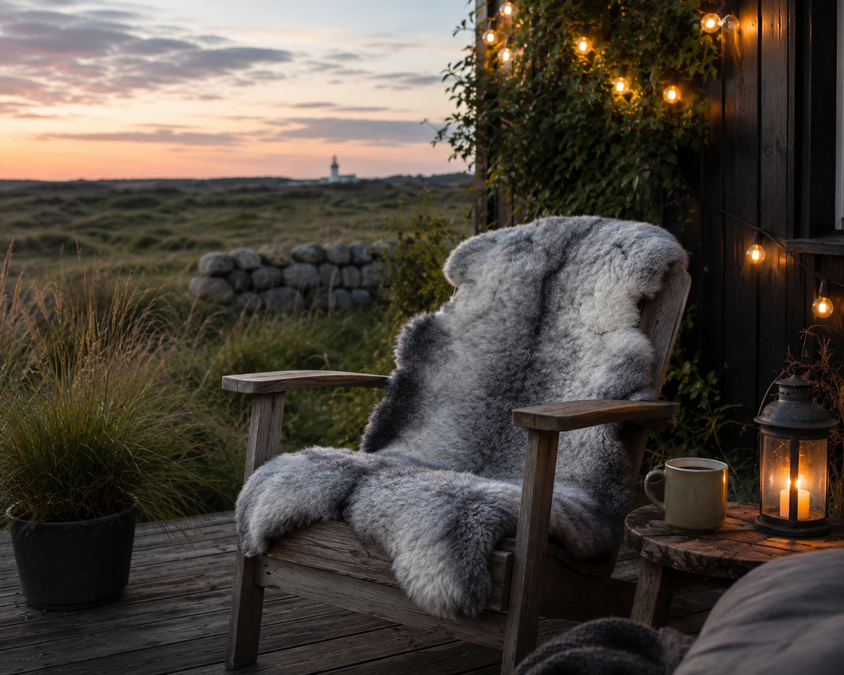 Texelana - schapenvacht | wit