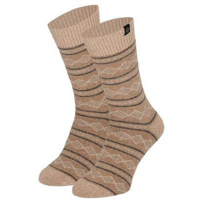 Apollo | woolen house socks with diamond pattern