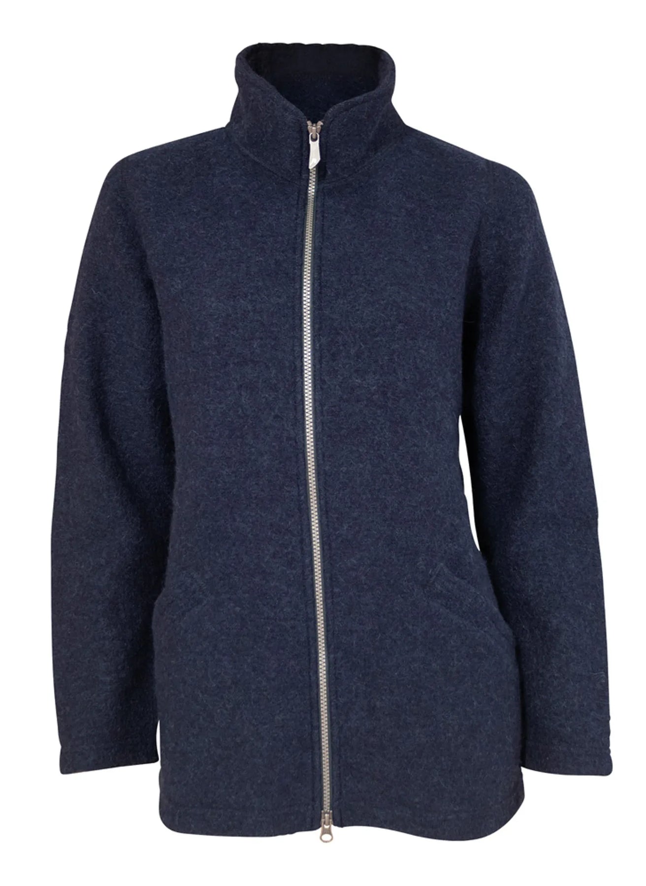 Ivanhoe Knitted in Sweden - Brodal Long | wollen damesvest Navy