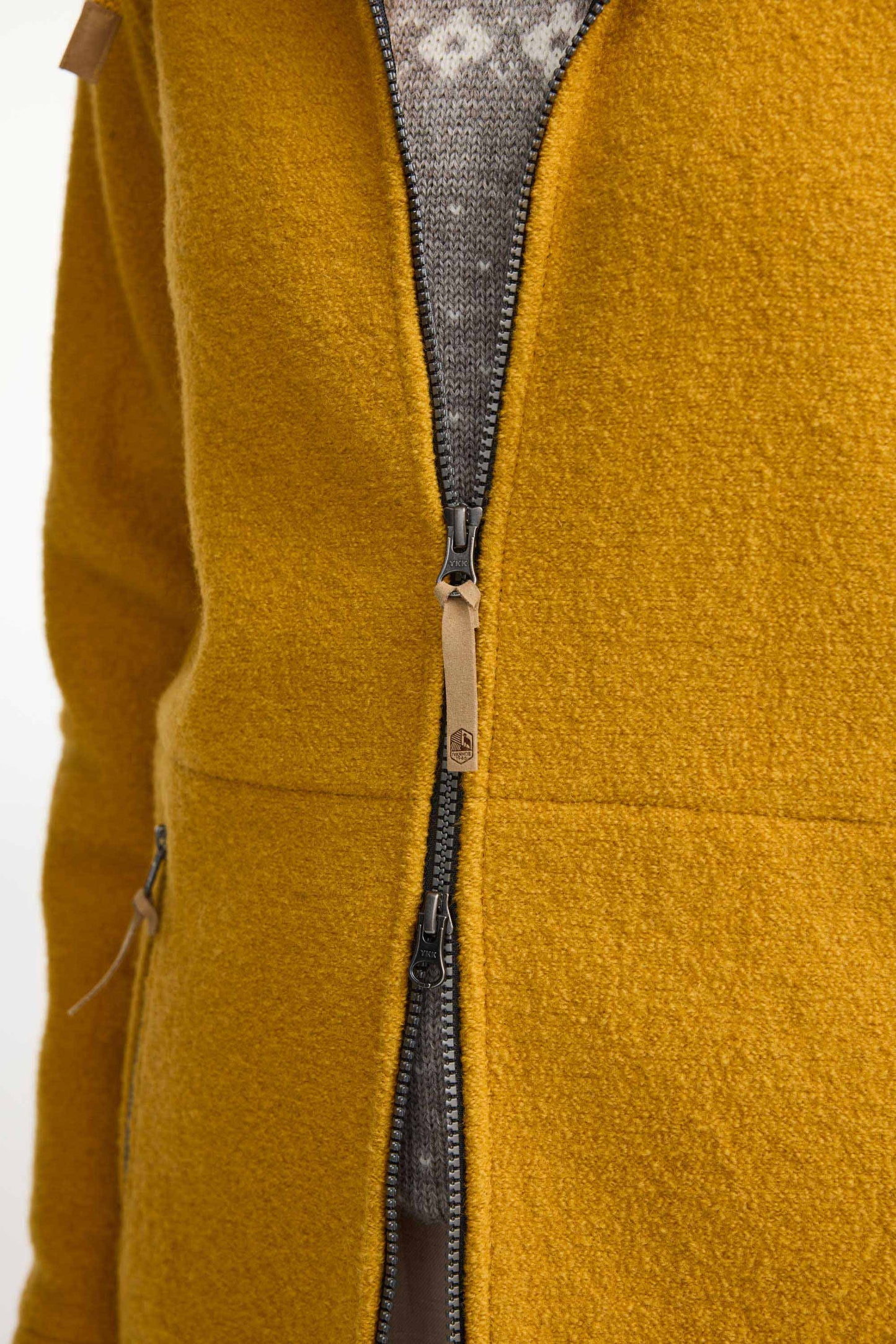 Ivanhoe - Madbacken coat | 100% wollen jas van gekookte wol