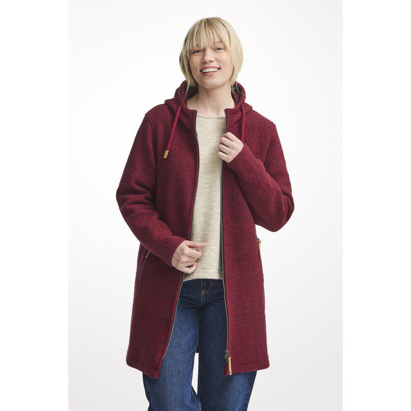 Ivanhoe - Madbacken coat | 100% wollen jas van gekookte wol