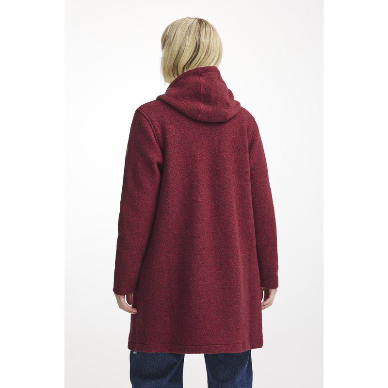 Ivanhoe - Madbacken coat | 100% wollen jas van gekookte wol