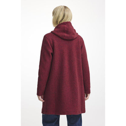 Ivanhoe - Madbacken coat | 100% wollen jas van gekookte wol