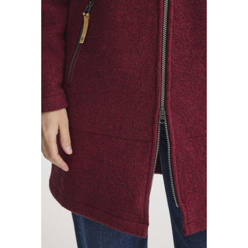 Ivanhoe - Madbacken coat | 100% wollen jas van gekookte wol