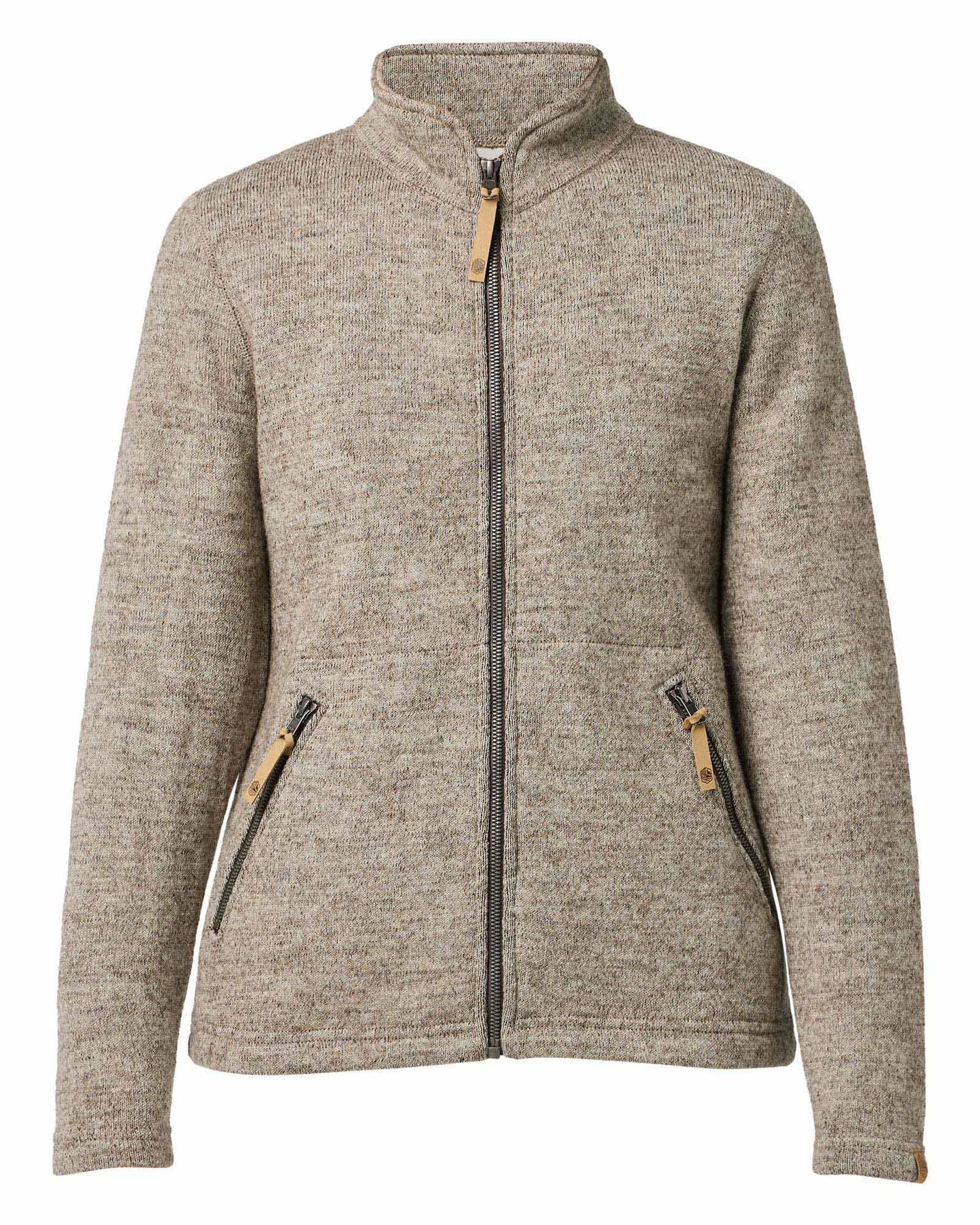 Ivanhoe Knitted in Sweden - NLS Twig FZ | damesvest met rits