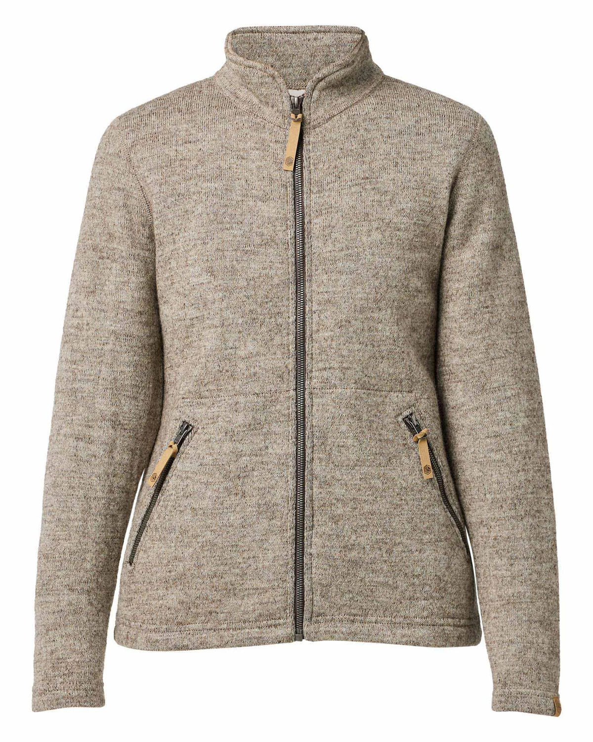 Ivanhoe Knitted in Sweden - NLS Twig FZ | damesvest met rits