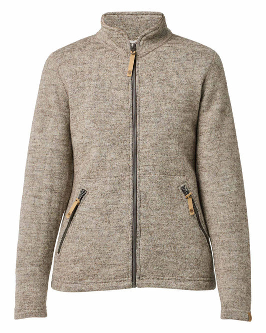 Ivanhoe Knitted in Sweden - NLS Twig FZ | damesvest met rits