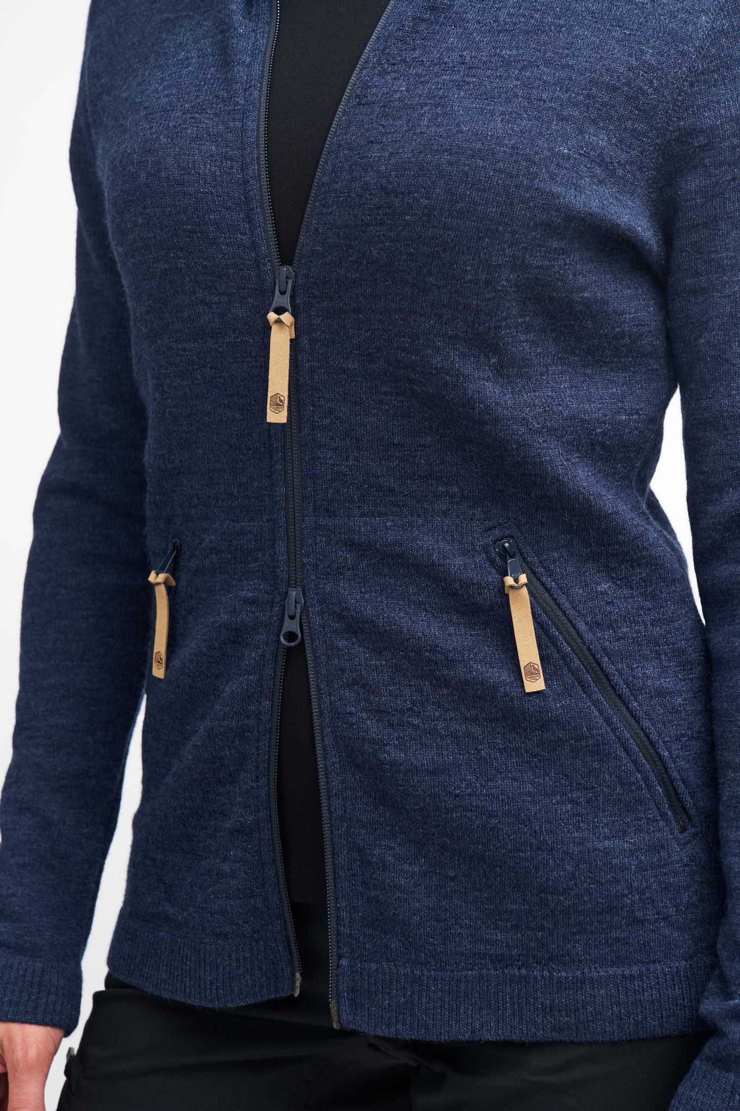 Ivanhoe Knitted in Sweden - Vanja FZ | sportief damesvest