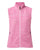Ivanhoe Knitted in Sweden - Beata Vest | wollen dames bodywarmer Fuchsia pink