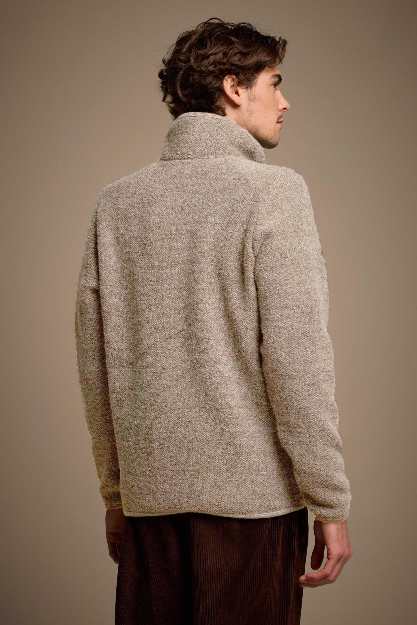 Ivanhoe Knitted in Sweden - 1946 Jacket | wollen vest met rits