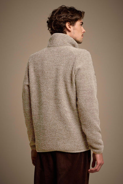 Ivanhoe Knitted in Sweden - 1946 Jacket | wollen vest met rits