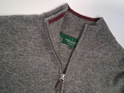 Emerald Style - Halfzip | lamswollen herentrui