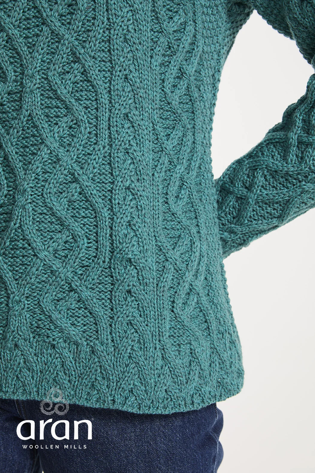 Aran Woollen Mills - C988 | damestrui van zachte merinowol