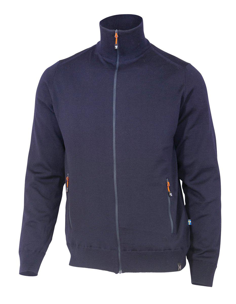 Ivanhoe Knitted in Sweden - York FZ | unisex wollen windbreaker vest
