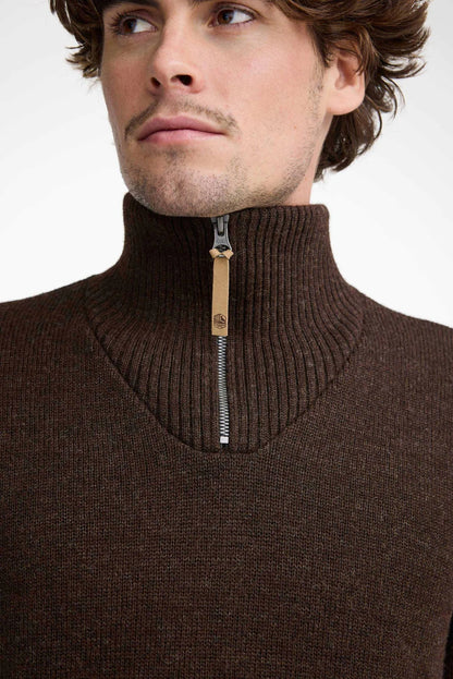 Ivanhoe Knitted in Sweden - NLS Elm HZ | wollen herentrui