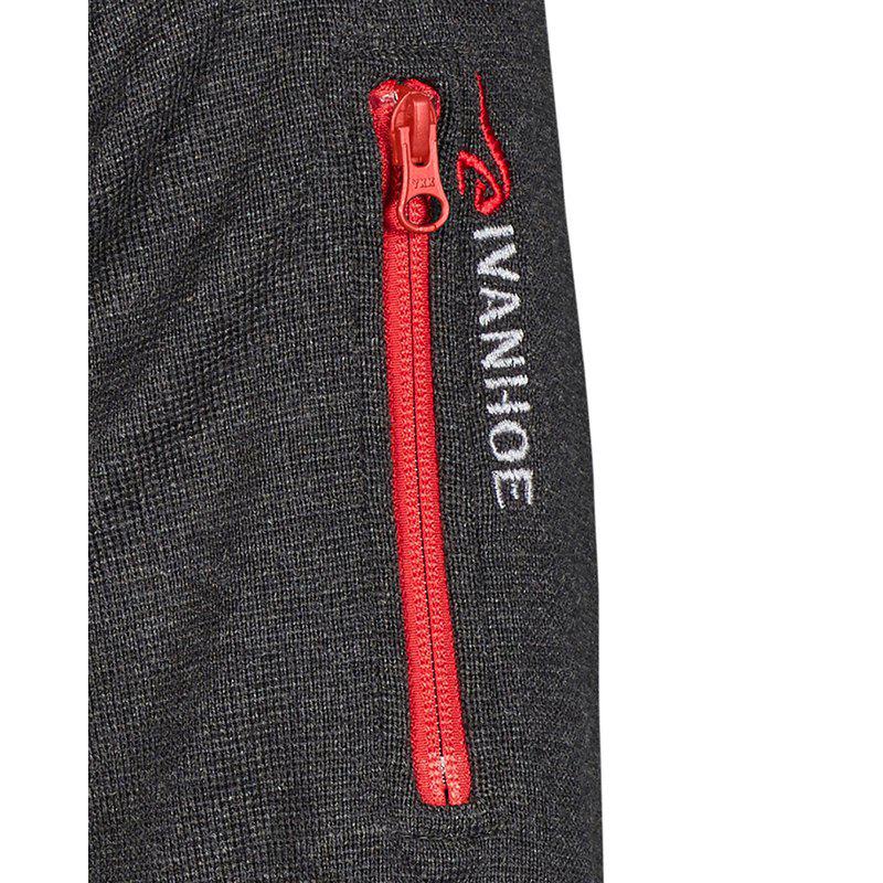 Ivanhoe Knitted in Sweden - Hadar HZ WB | wollen windbreaker trui