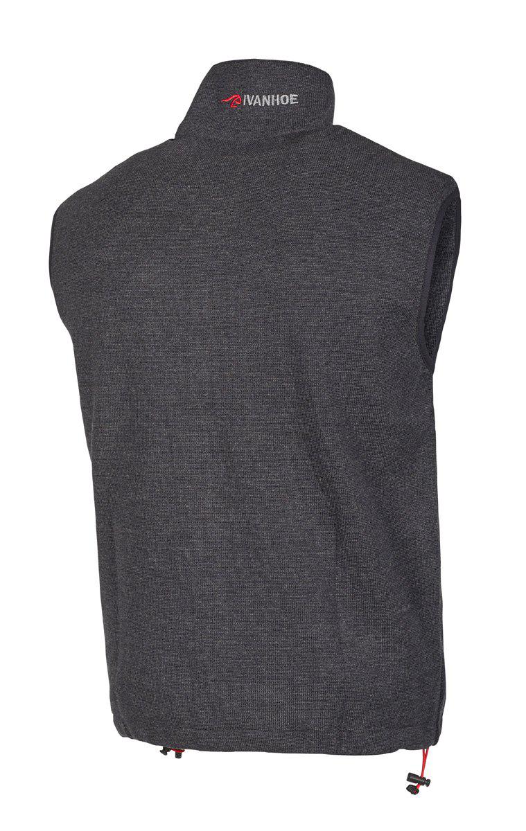 Ivanhoe Knitted in Sweden - Hadar vest | wollen heren bodywarmer