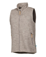 Ivanhoe Knitted in Sweden - NLS Barley Vest | wollen heren bodywarmer Latte