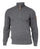 Ivanhoe Knitted in Sweden - Moritz HZ | wollen trui met rits Grey